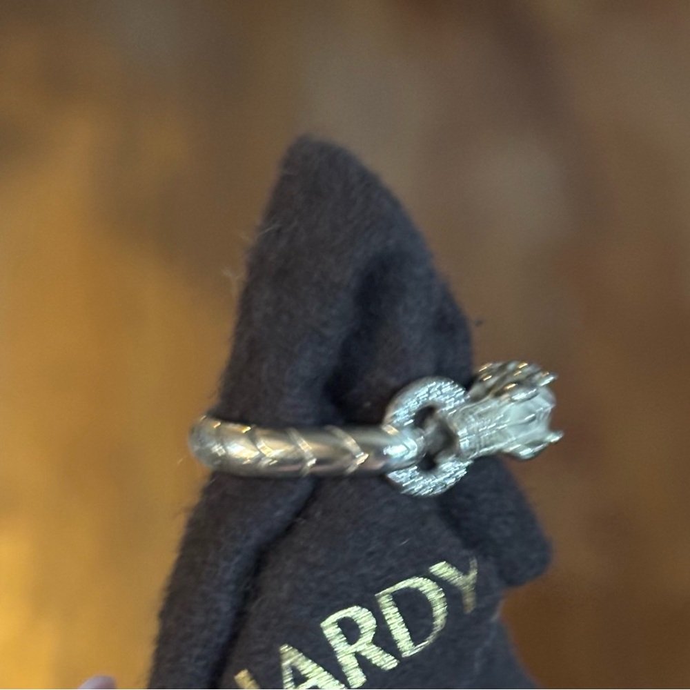 John Hardy Silver Dragon Motif Ring - Picture 4 of 4